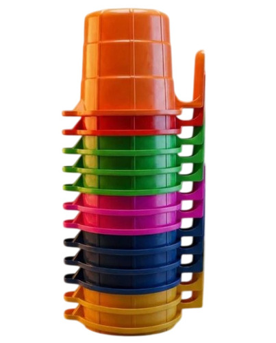 Plastic Mugs - Color: Multicolour