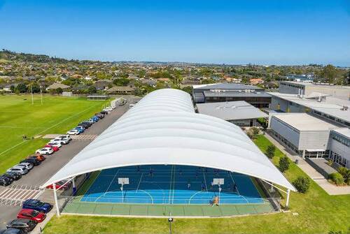 Haif Round Tensile Structures - Use: House