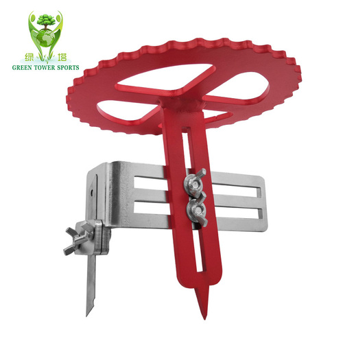 Durable Artificial Grass Circle Cutter - Color: Red