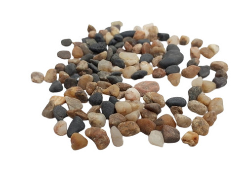 Natural Mix Polished Pebbles & Gravel - Size 3mm to 50mm | High Polish, Water Wash Quality, Multi-Purpose Applications