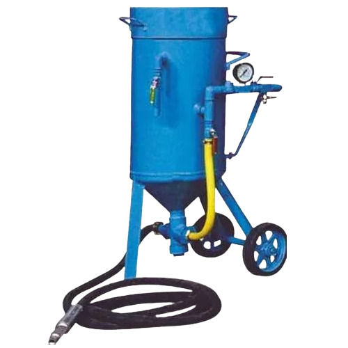 Sand And Shot Blasting Machine P7-150 - Capacity: 150 Kg/Hr