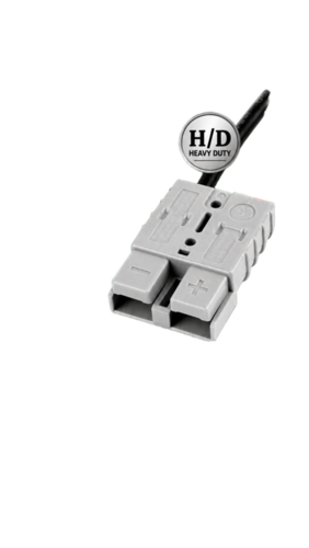 50A H/D 10Mm Ev Charging Connector - Color: White