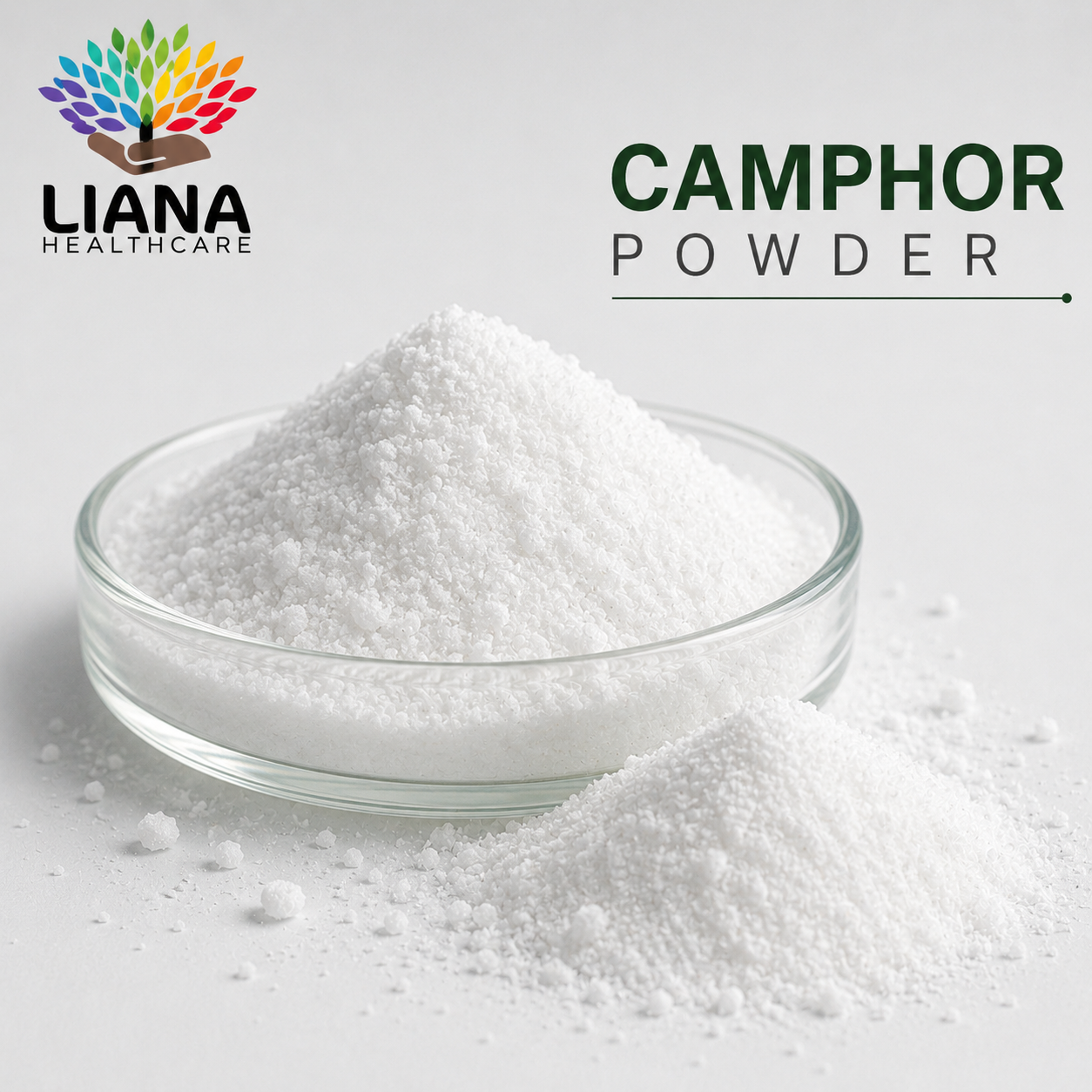 Camphor Powder - Color: White