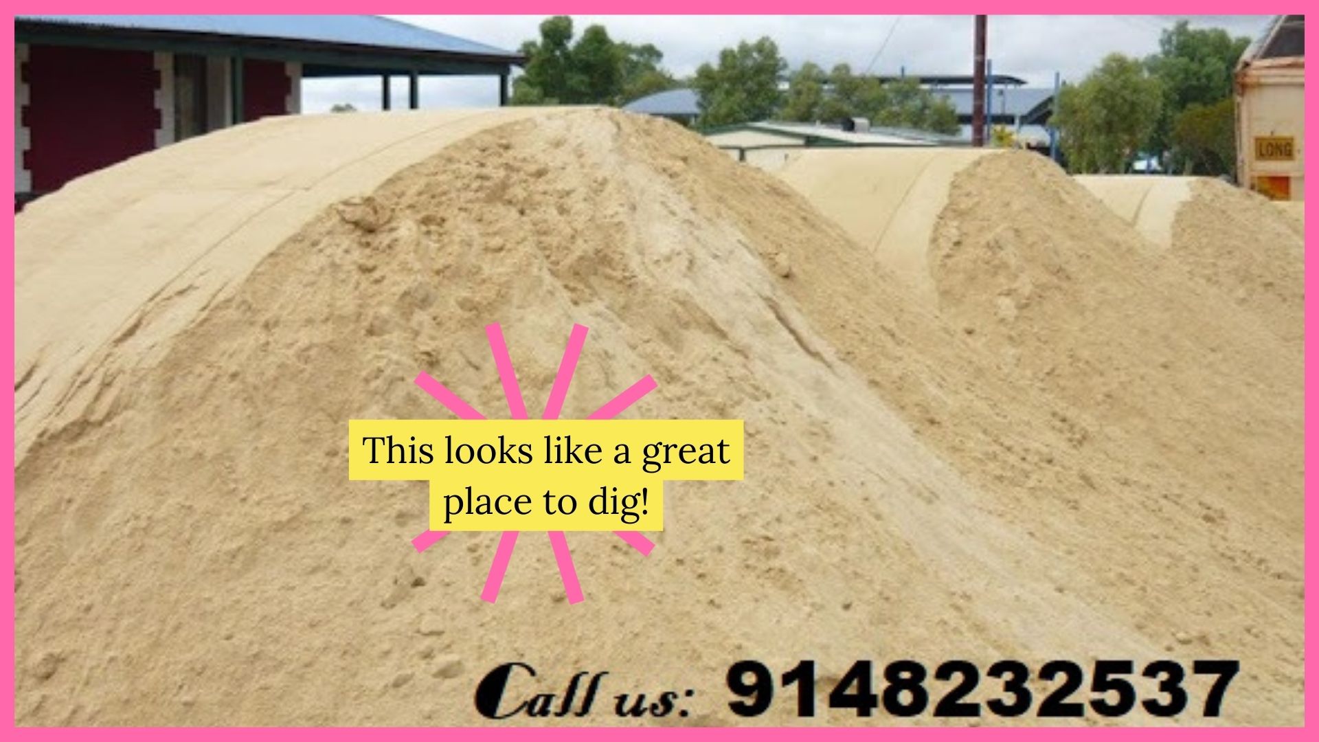 Filled River Sand - Application: Playground
