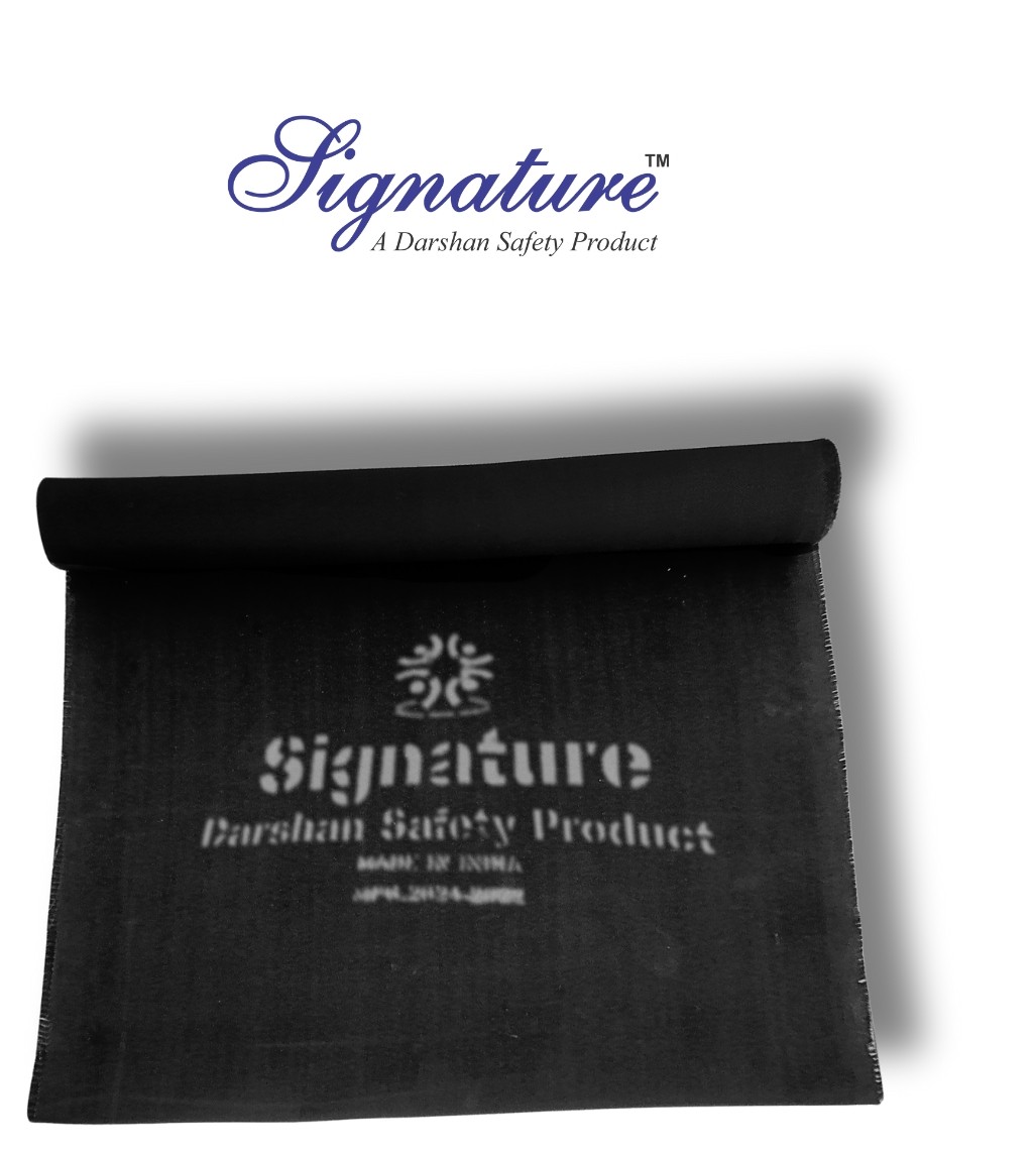 Graphite Glass Fiber Fire Blanket