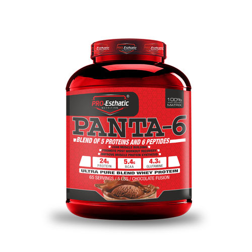 Pro Esthatic Panta 6 5Lbs Chocolate Fusion Flavour Whey Protein Powder Shelf Life: Year Years