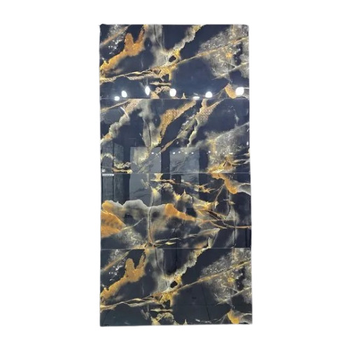 GVT Glazed Vitrified Tiles - Mixed Color, Square Edge, Glazed Finish | Wear-resistant, Ideal for Interior Tile Applications