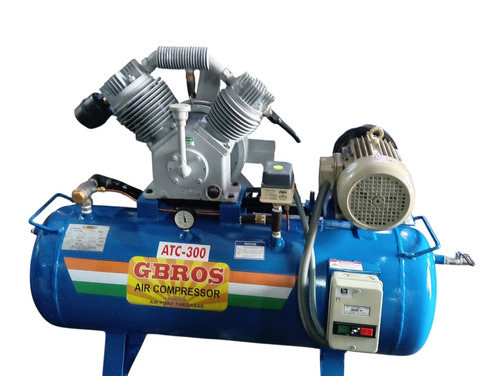 Industrial Air Compressor - Air Tank Capacity: 11.2 Cubic Feet Per Minute (ft3/min)