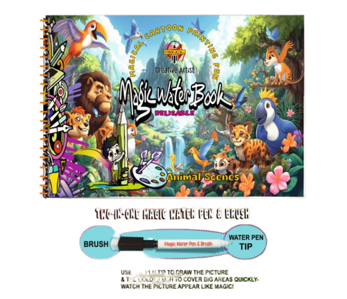 Water Magic Drawing Book - Audience: Children