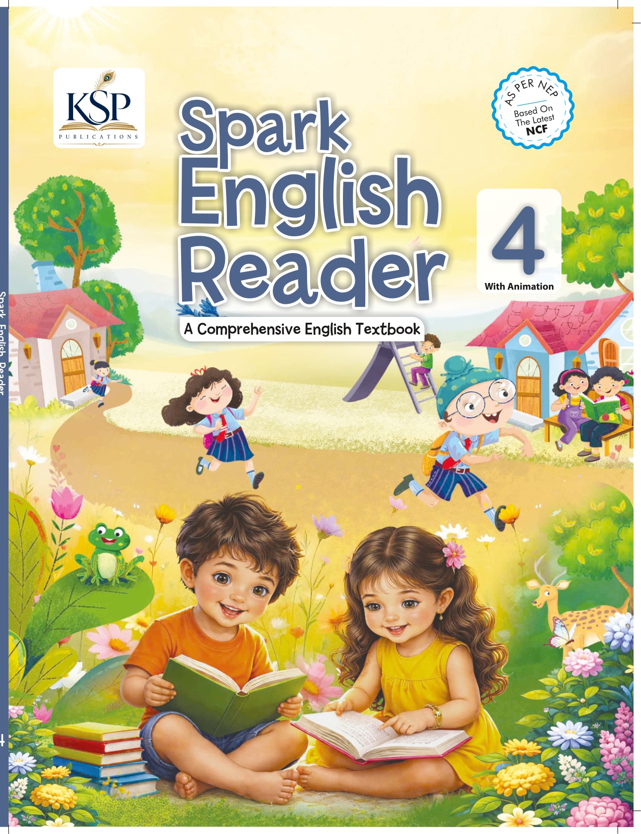 Class 4 Spark English Reader Book - Audience: Children