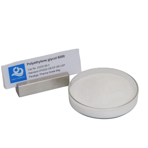 Polyethylene Glycol 6000 Powder - Application: Pharmaceutical