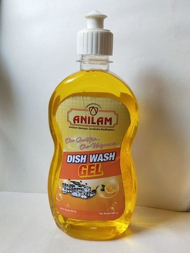 Yellow Anilam Hygienically Packed Liquid Dishwash 500Ml