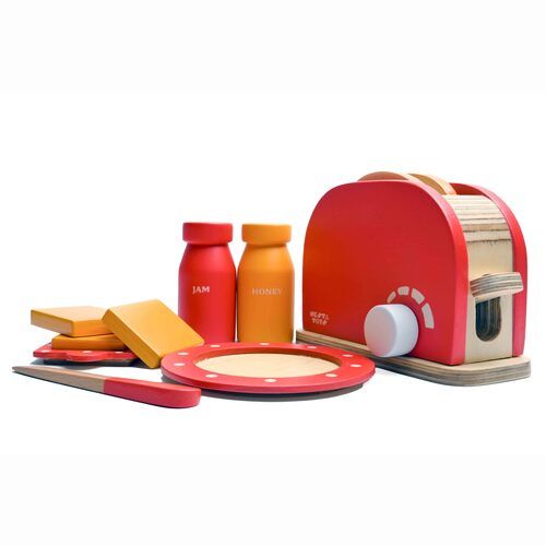 Bread Pop Up Toaster Kids Toys Set