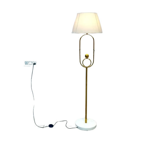 SS Marble Base Floor Lamp