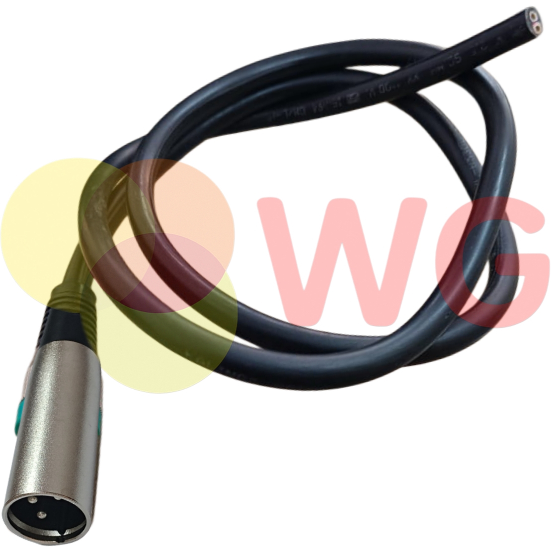 E-Scooty Xlr Type H/D Male W/Long Lead Charging Plug - Material: Rubber