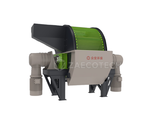 Tire Shredder For Tdf Production And Scrap Tire Recycling Plant - Application: Industrial