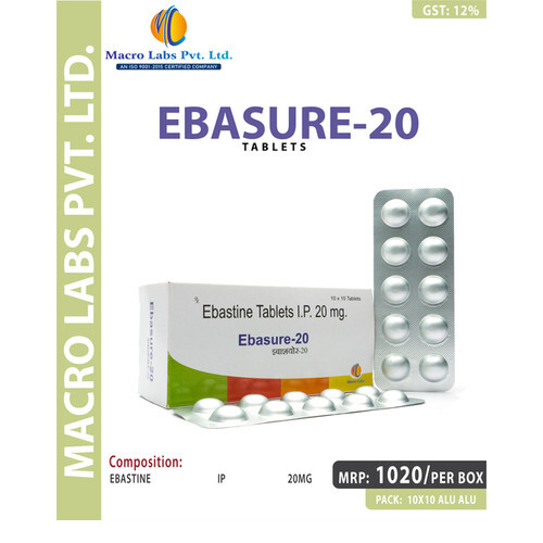 Ebastine 20 Mg Tablet - Dosage Form: Oral