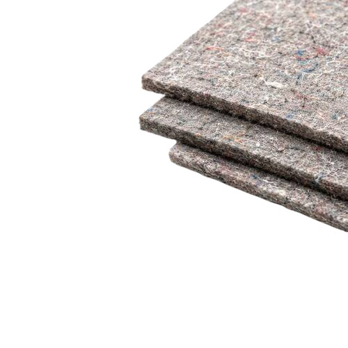 Hard Cotton Needle Loom Felt - Dense Resilient Blend Fabric, Multicolor Non-woven Texture For Mattress And Automotive Use, Excellent Support And Comfort