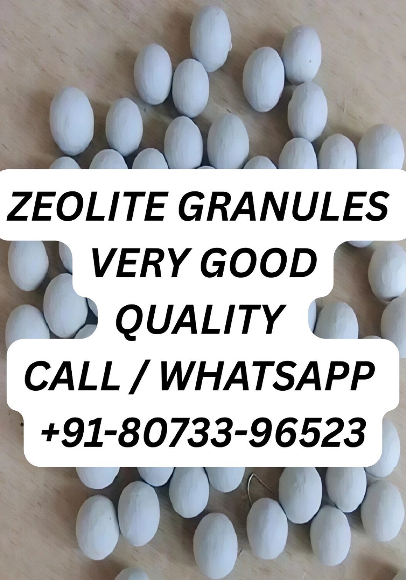 Zeolite Granules for Aquaculture