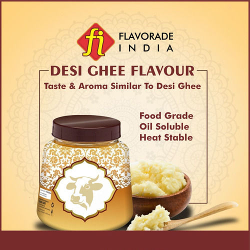 Oil Soluble Heat Stable Desi Ghee Flavor For Cooking