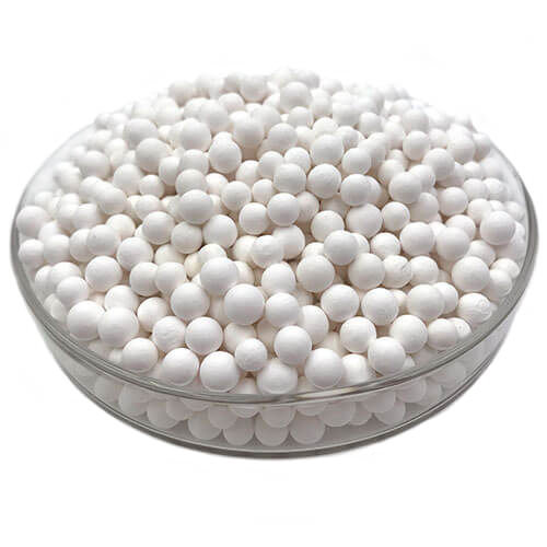 Alumina Hydrate Powder - 25 Kgs White Spherical Balls, HDPE Bag Packaging