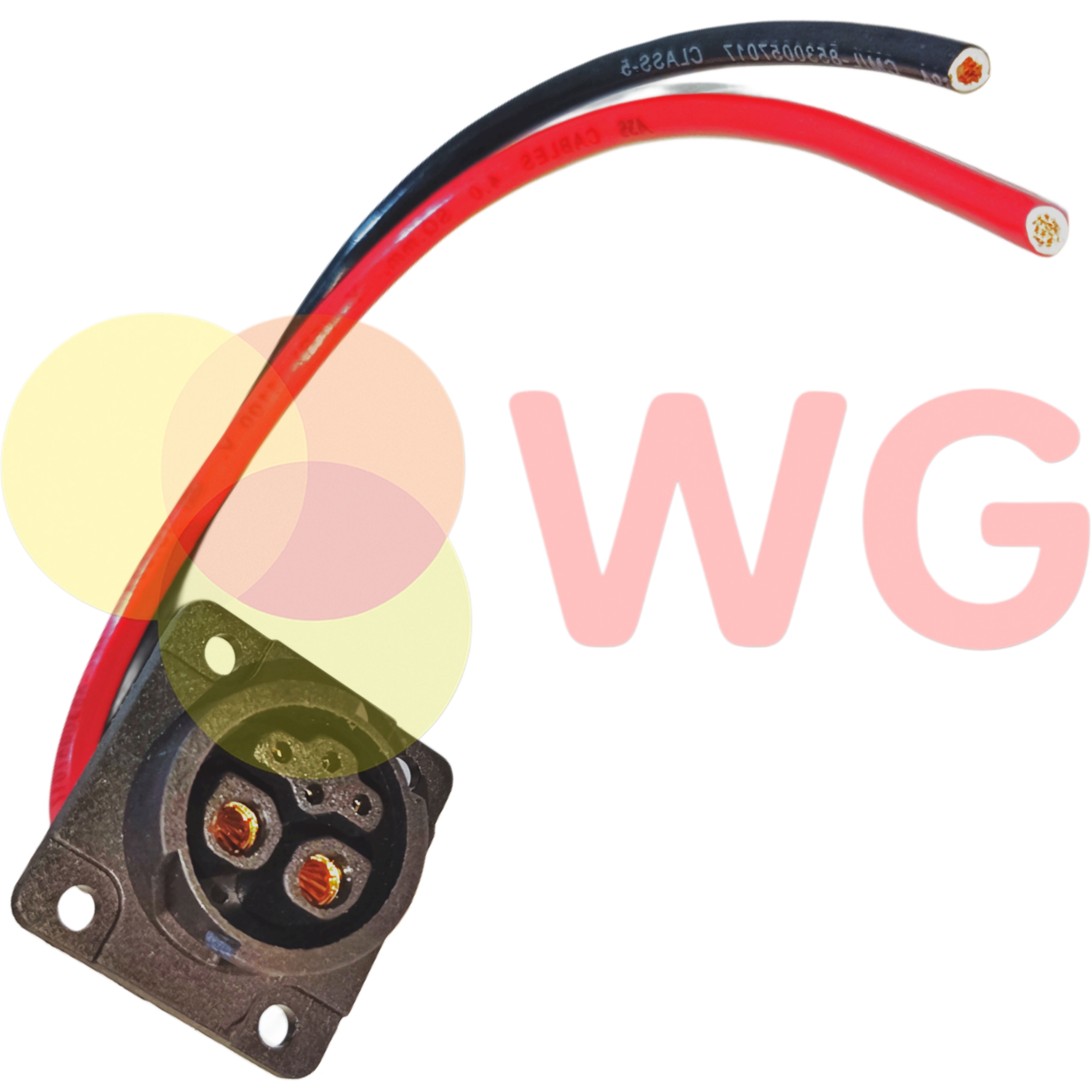 E-Scooty Amp. 2+4 / 2 Wires Chogori Type Charging Socket - Application: Automotive