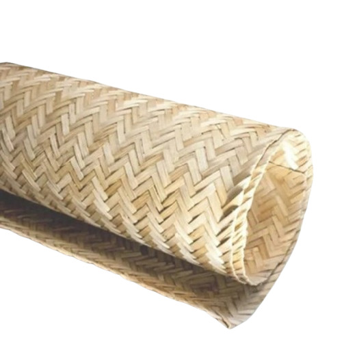 Bamboo Handicraft Mat Dari Dhari Chatai - Color: Brown