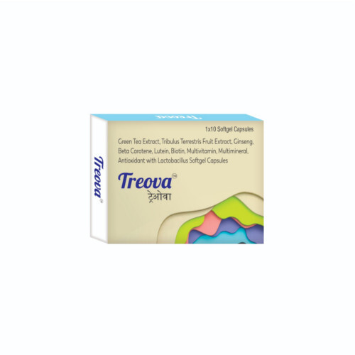 Treova Ginseng Multivitamin And Mineral Softgel Capsules - Dosage Form: Tablet