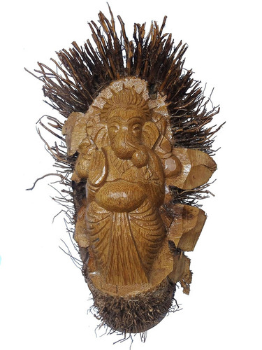 Bamboo Root Carving Idol Figurine - Application: Home Decoration