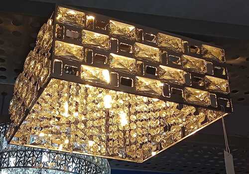 Caesar Chandelier - Color: Mirror Stainless Steel