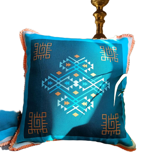 Designer Sofa Cushion Cover (Cotton Canvas)