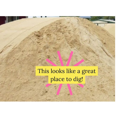 Aqua Minerals Playground Sand - 35 Tons Loose, Fine Brown Natural Sand for Children's Play Areas, Decorative and Smooth for Sports Activities