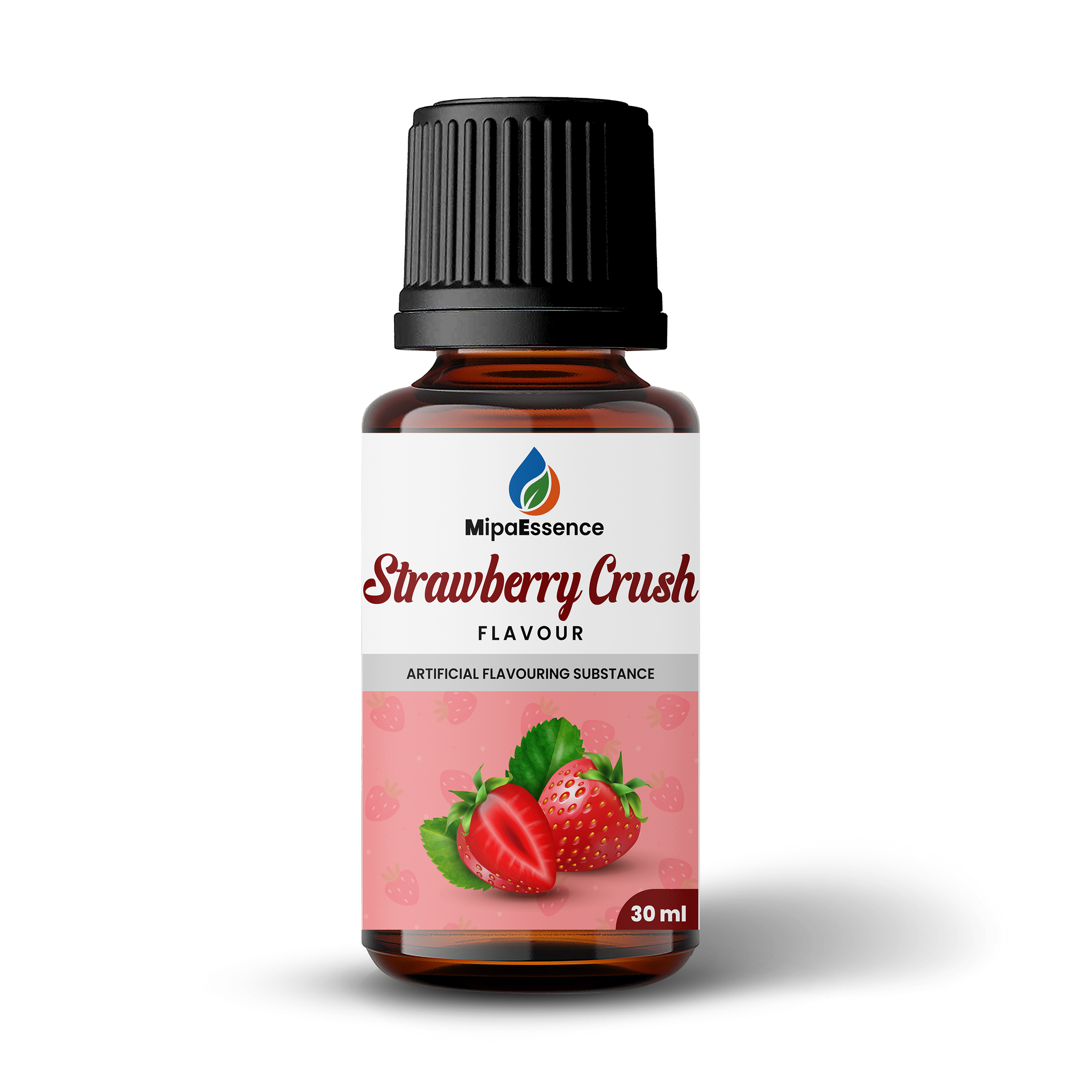 MipaEssence Strawberry Crush Food Flavour, Juicy Strawberry Taste for Beverages, Sweets & Desserts