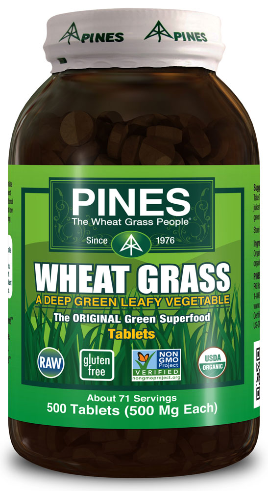 Pines Wheat Grass Green Superfood Tablets 500Mg - Age Group: For Adults