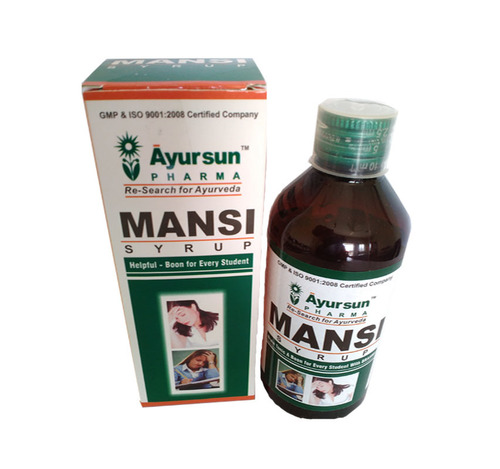 Ayurvedic Medicine Brain Tonic & Memory Booster Aca A  Mansi Syrup
