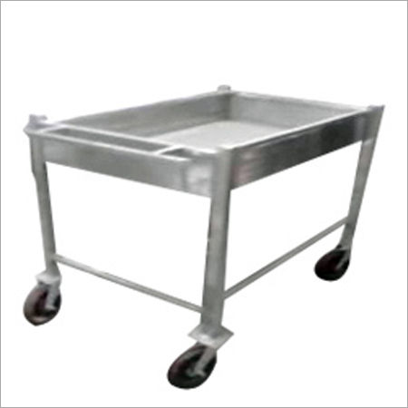 Silver Catering Trolley