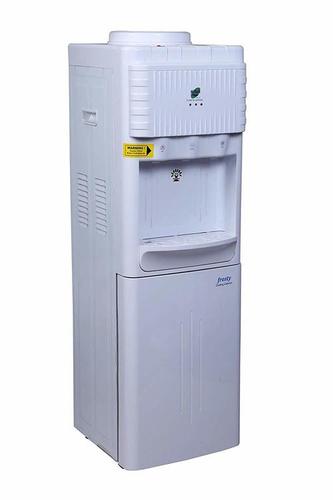 White Hi-Tech Hot And Cold Dispenser With Cooling Cabinet