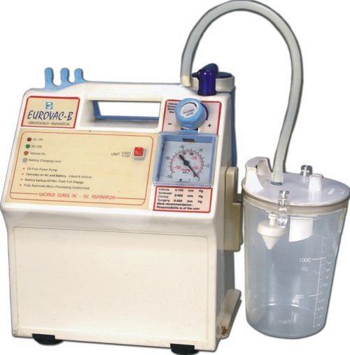 Su18 - Portable Battery Operated Suction Unit (Eurovac B)