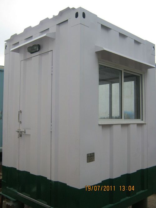 Portable Security Cabin - High-Quality Raw Material, Durable Design, Easy Installation, Cost-Effective Solution