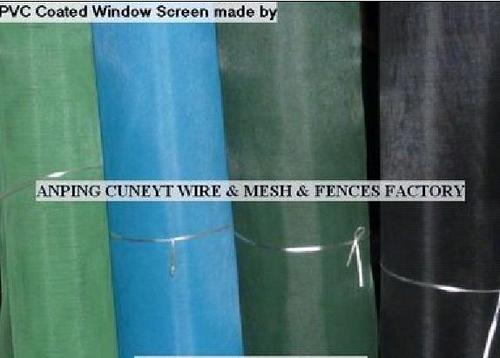 PVC Coated Wire Window Screen