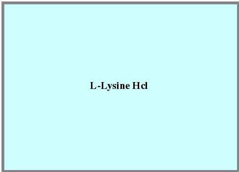  L-Lysine Hcl 