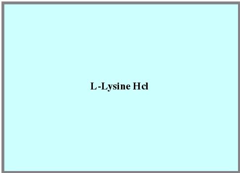 L-Lysine Hcl