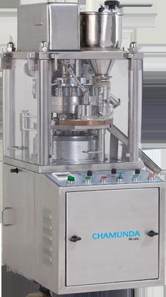 Table Top Tablet Compression Machine With Pre Compression And Force Feeder