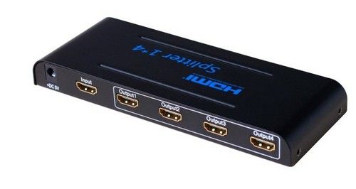 4kx2k Hdmi 1.4 Splitter 1 To 4 3d Tv