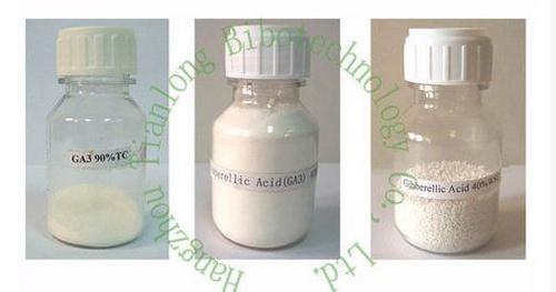 Gibberellic Acid - C19H22O6, 90% TC, 20% SP, White Crystal Powder, Enhances Plant Growth, Breaks Seed Dormancy, Improves Yields