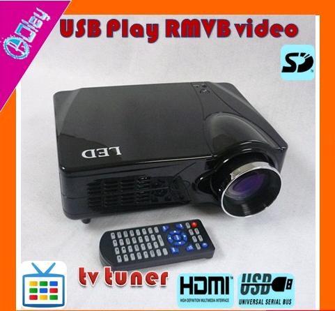 HDMI और टीवी ट्यूनर के साथ HD LED USB प्रोजेक्टर