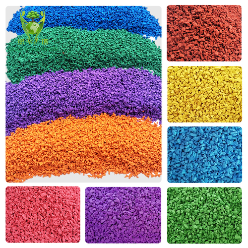 Epdm Color Rubber Granule - Color: Customized