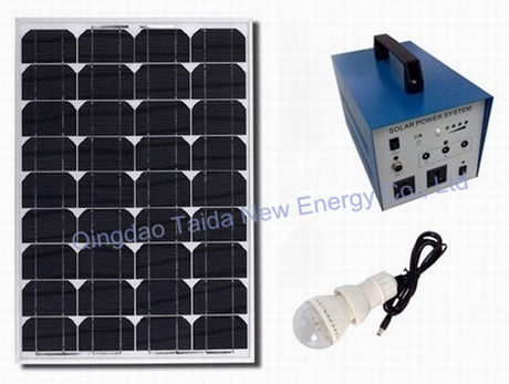 50W Portable Solar Power Systems