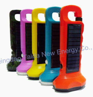 LED Solar Flashlight