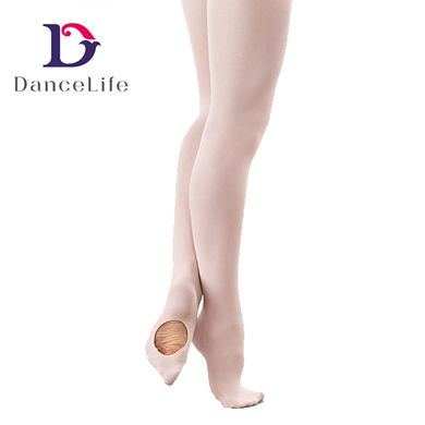 Sustainable Ballet Tights Convertible - Pink